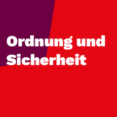 Zum Thema Ordnung und Sicherheit