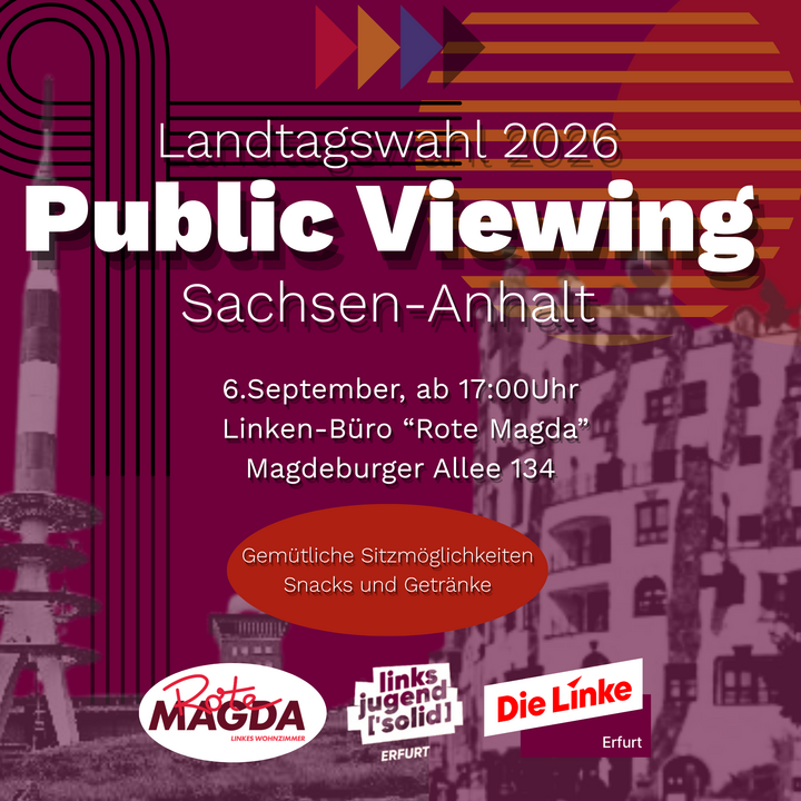 Public Viewing Landtagswahlen Schsen-Anhalt