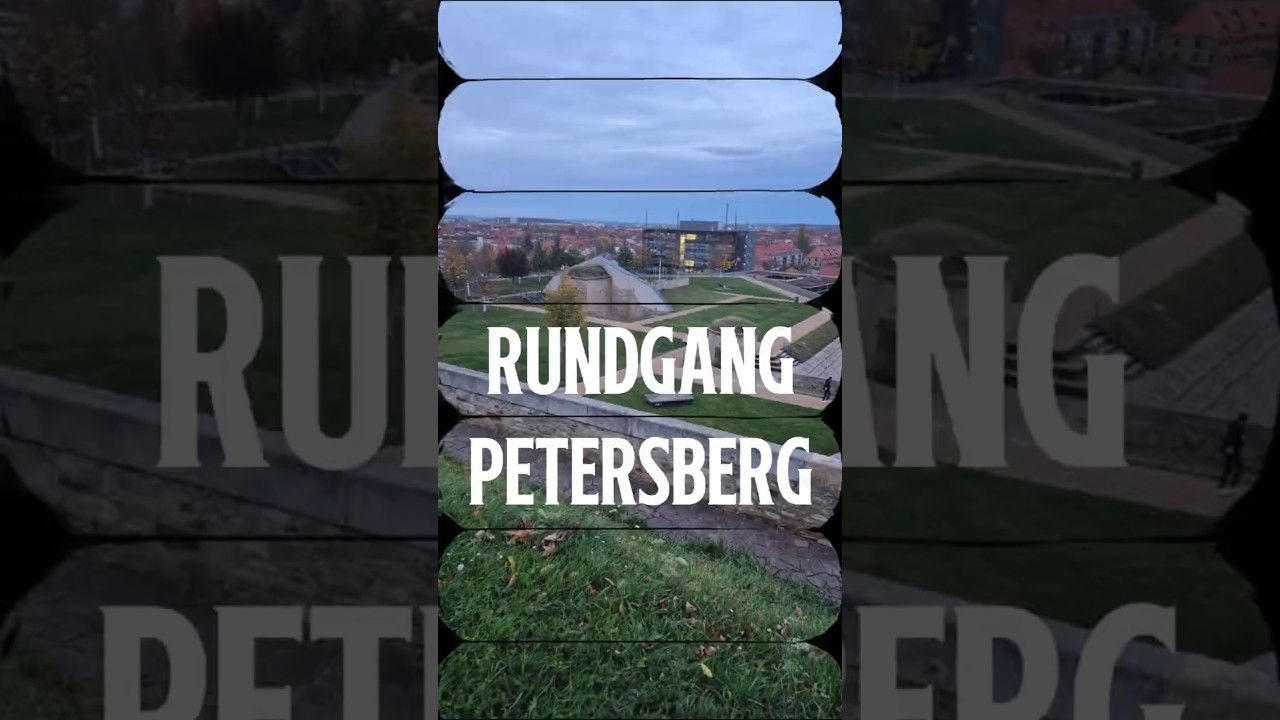 Rundgang auf dem Erfurter Petersberg mit der Stadtverwaltung